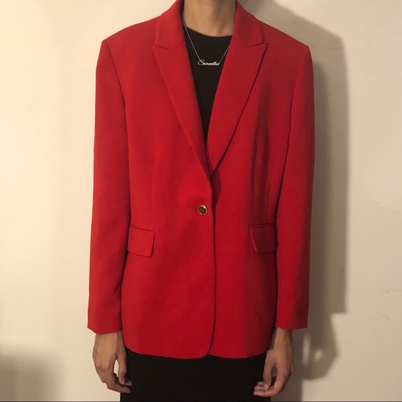 Red blazer - Picture 2 of 4